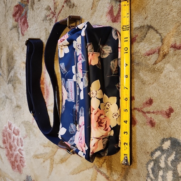 CATH KITSON matte oilcloth forest bunch navy waistbag - Picture 4 of 10